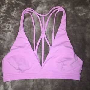 really pretty pink lululemon sports bra